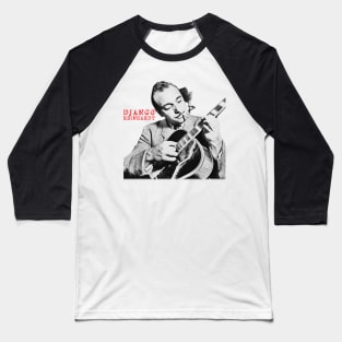 django reinhardt visual art Baseball T-Shirt